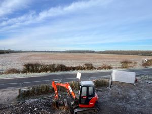 Open field views to front- click for photo gallery